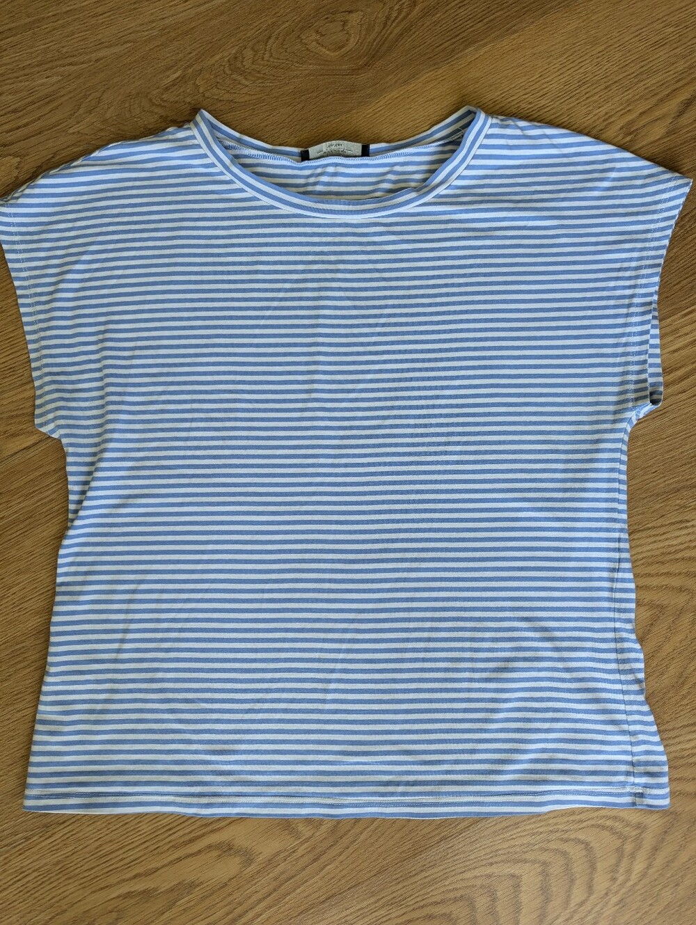 Weekend Max Mara Blue & White Striped T-Shirt Size M?